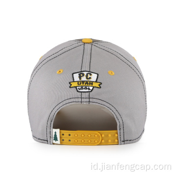 Souvenir topi baseball berstruktur 100% katun